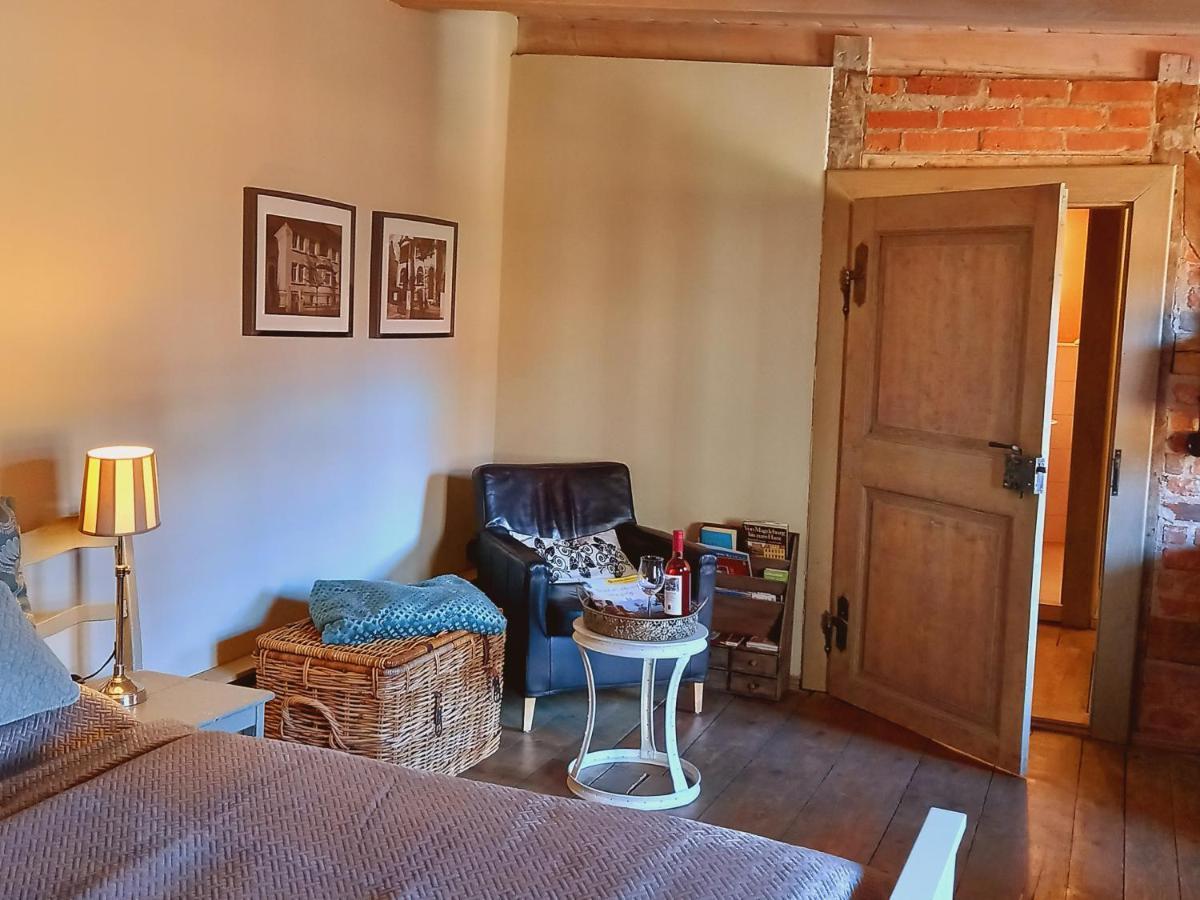 Apartment Silberne Lilie เควดลินบวร์ก ภายนอก รูปภาพ